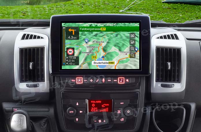 autoradio gps tomtom 2 din